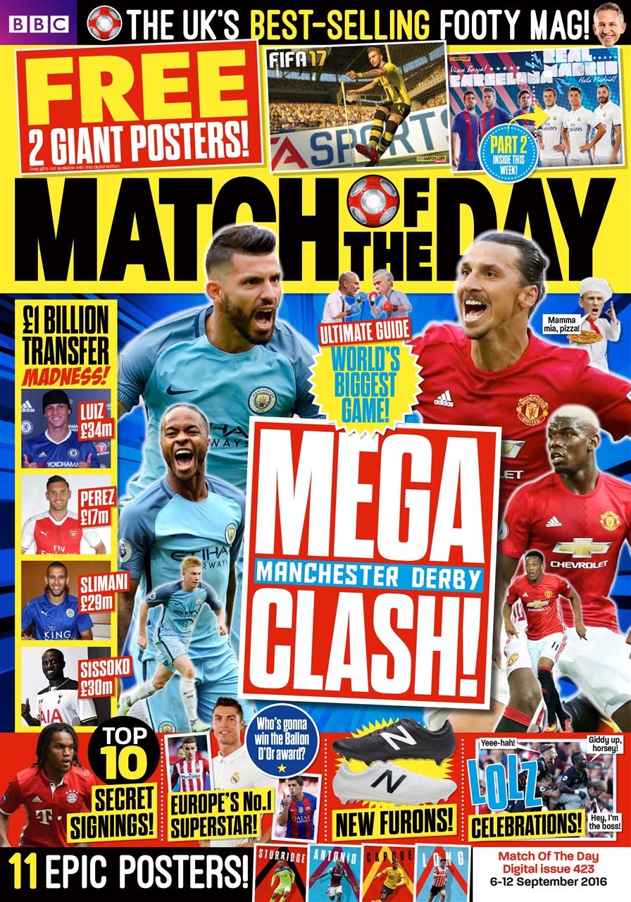 Match of the Day Preview Pages