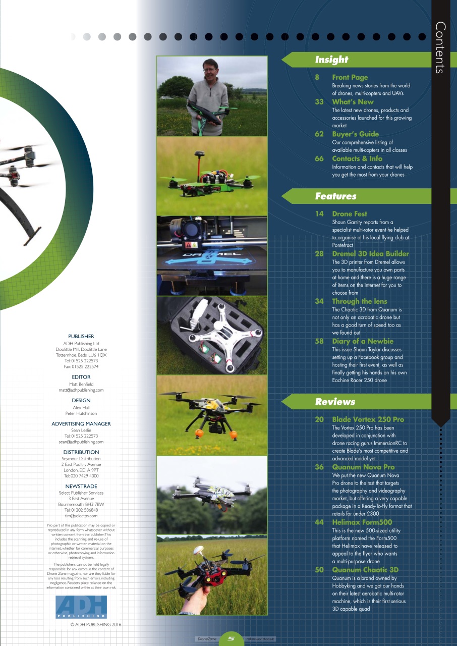 Radio Control DroneZone Preview Pages