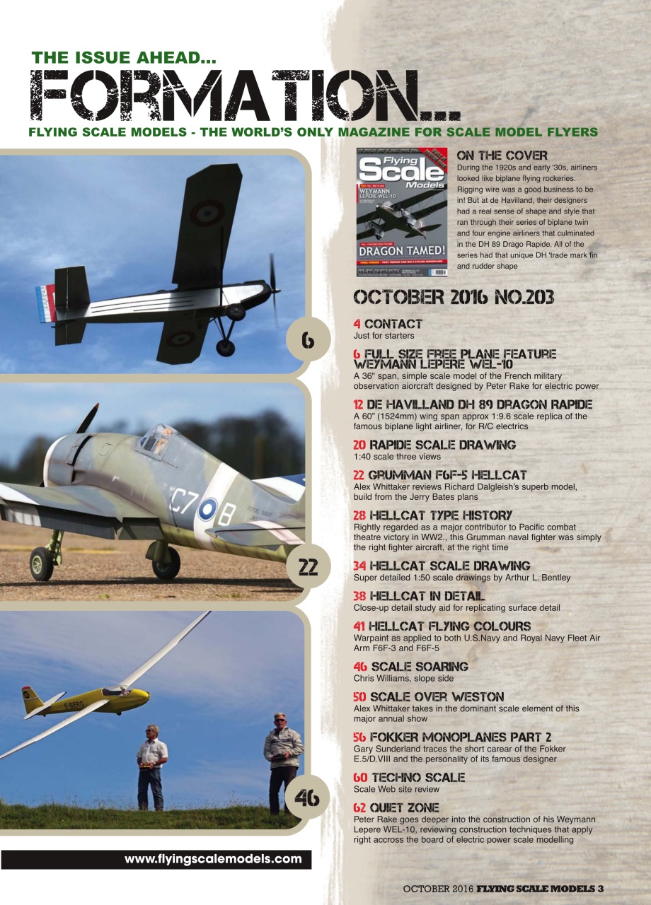 Flying Scale Models Preview Pages