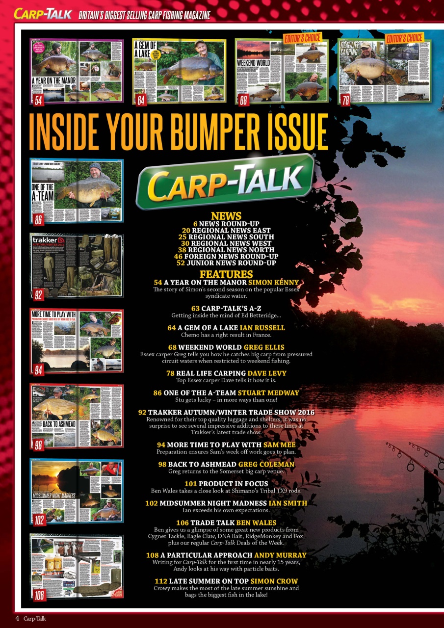 Carp-Talk Preview Pages