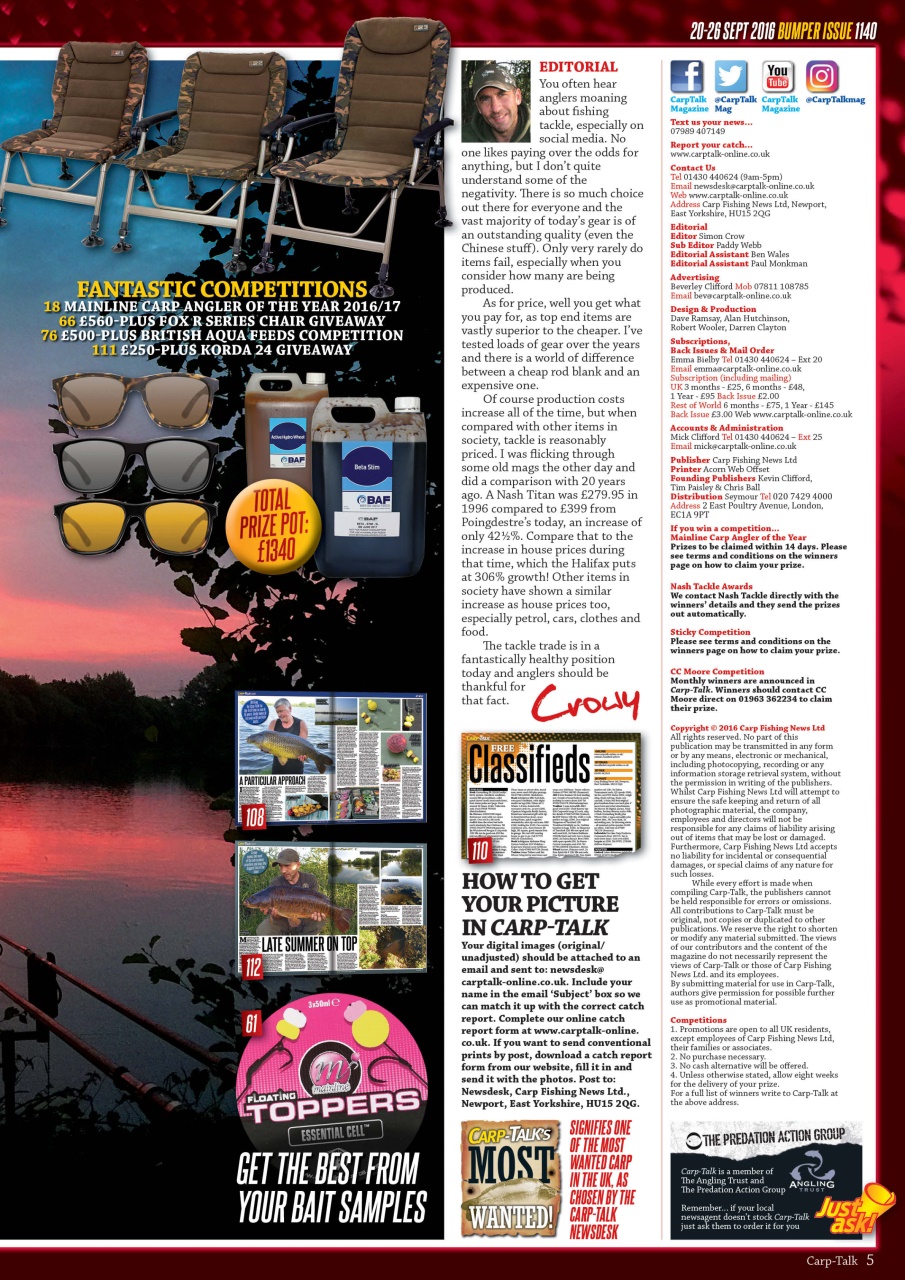 Carp-Talk Preview Pages