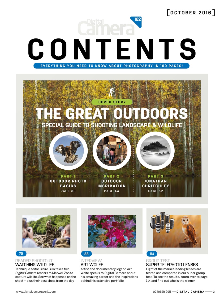 Digital Camera Magazine Preview Pages