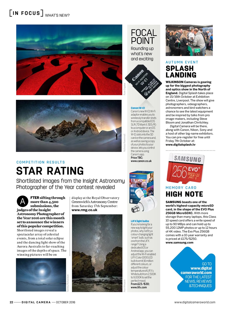 Digital Camera Magazine Preview Pages