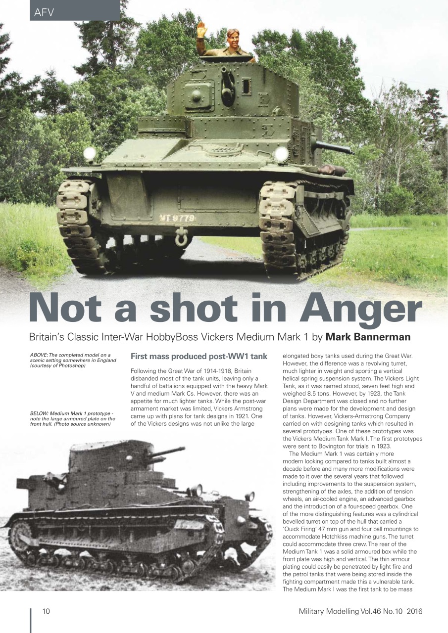 Military Modelling International Magazine Preview Pages