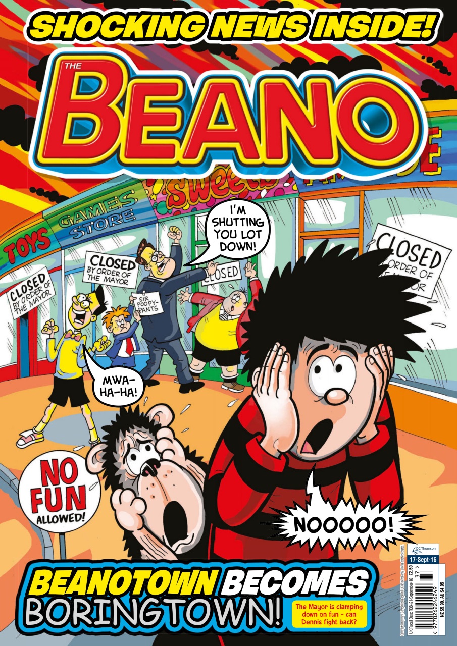 Beano Preview Pages