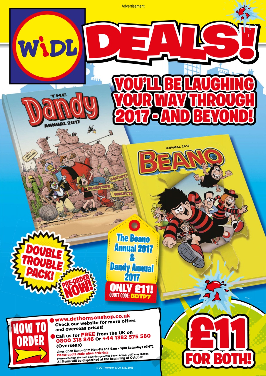 Beano Preview Pages
