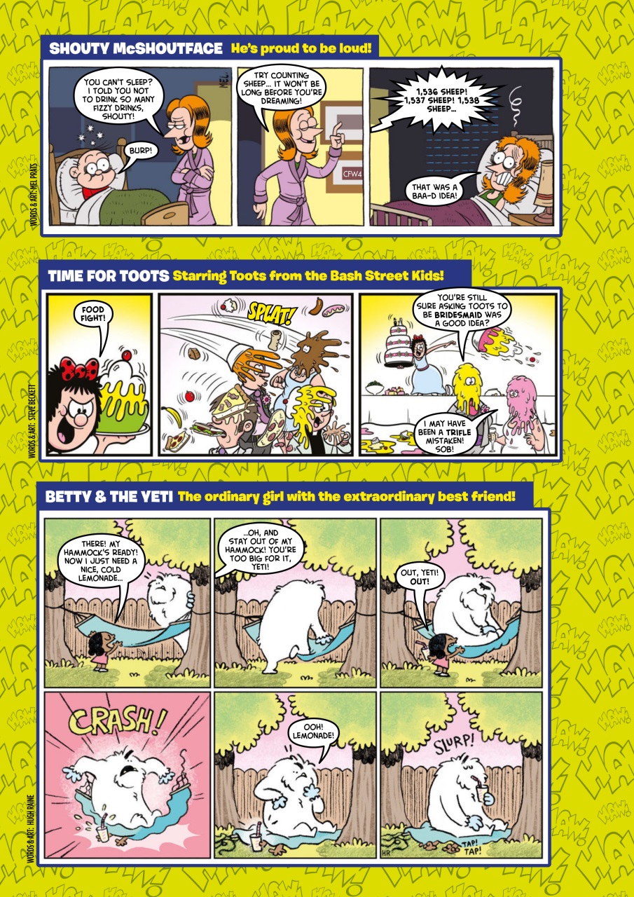 Beano Preview Pages