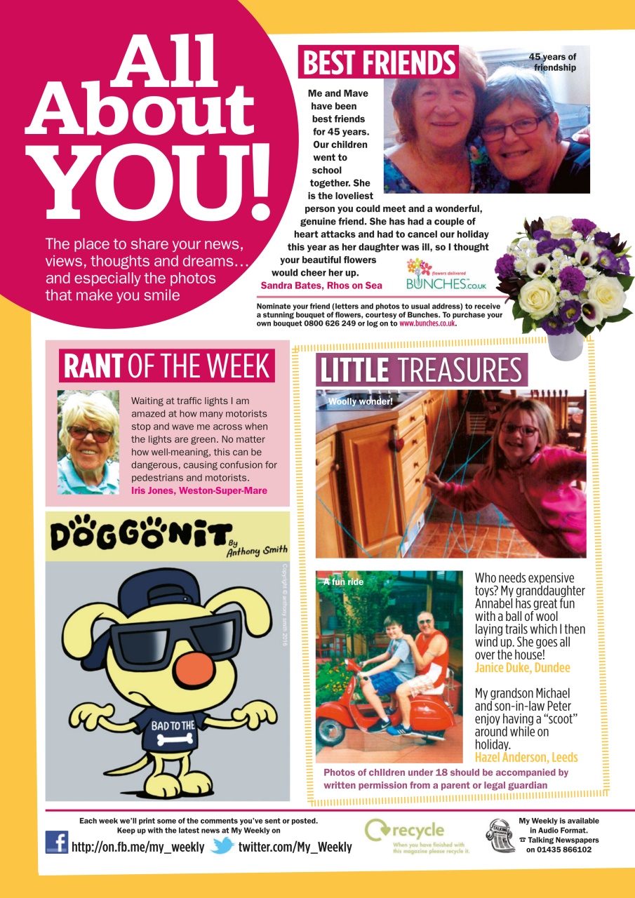 My Weekly Preview Pages