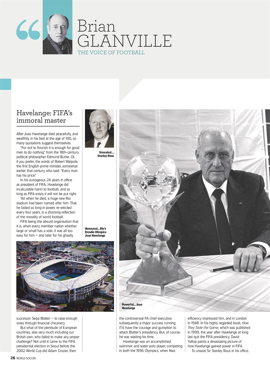 World Soccer Preview Pages