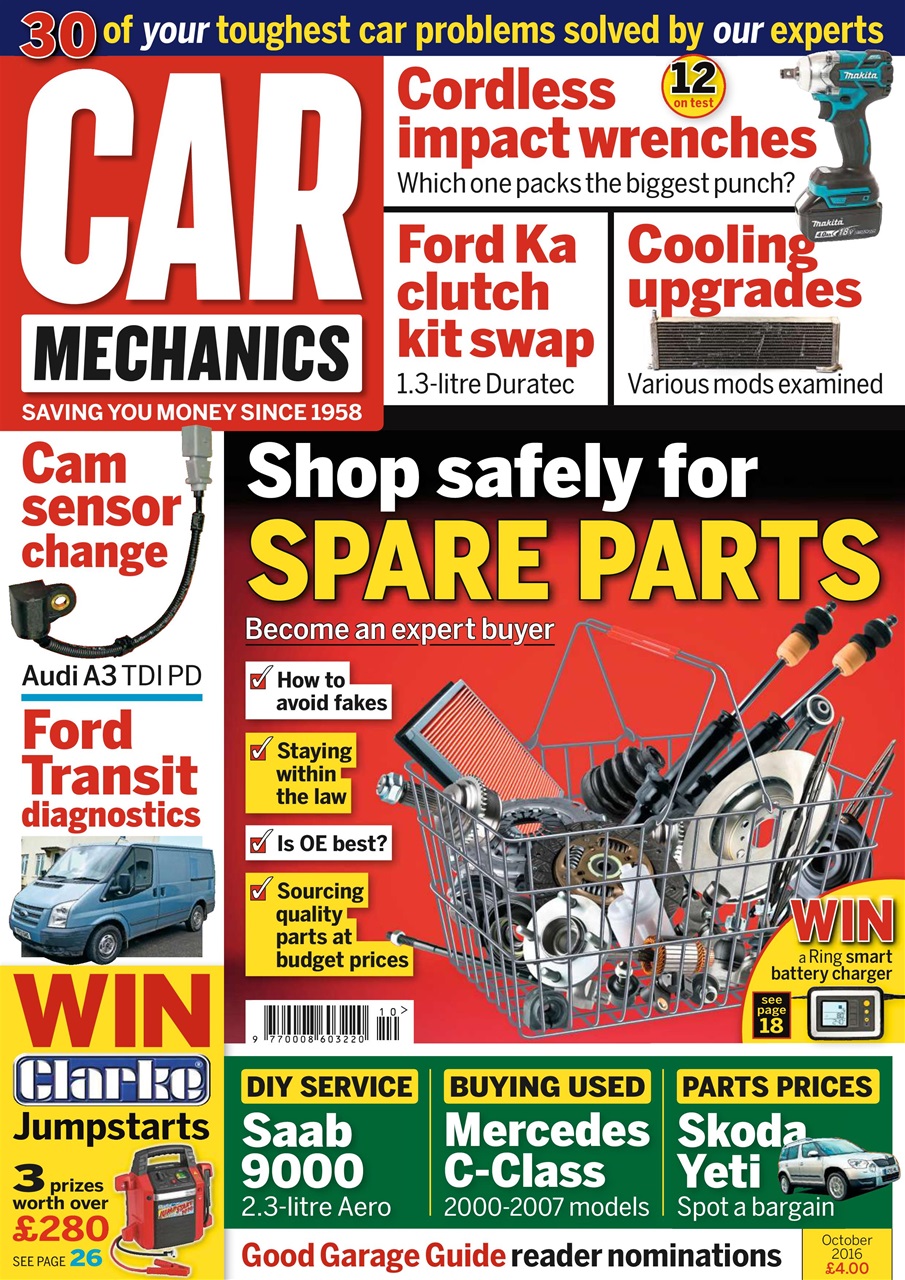 Car Mechanics Magazine - October 2016 Back Issue