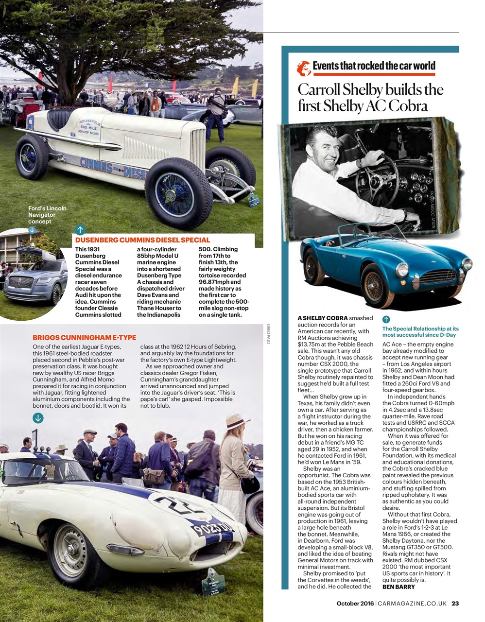 Car Preview Pages