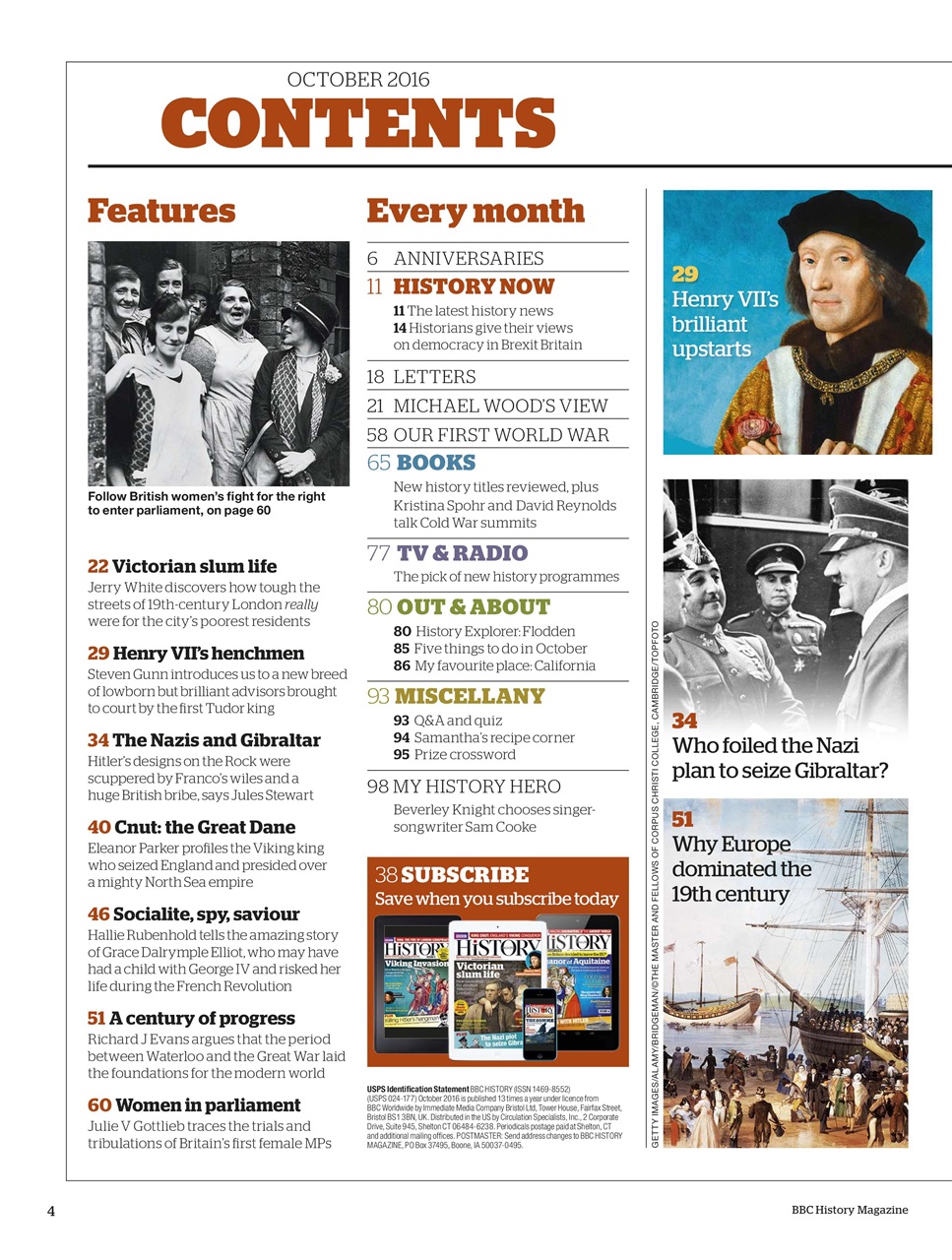 History Extra Magazine Preview Pages