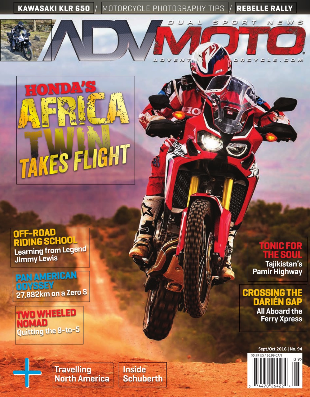 Adventure Motorcycle Preview Pages