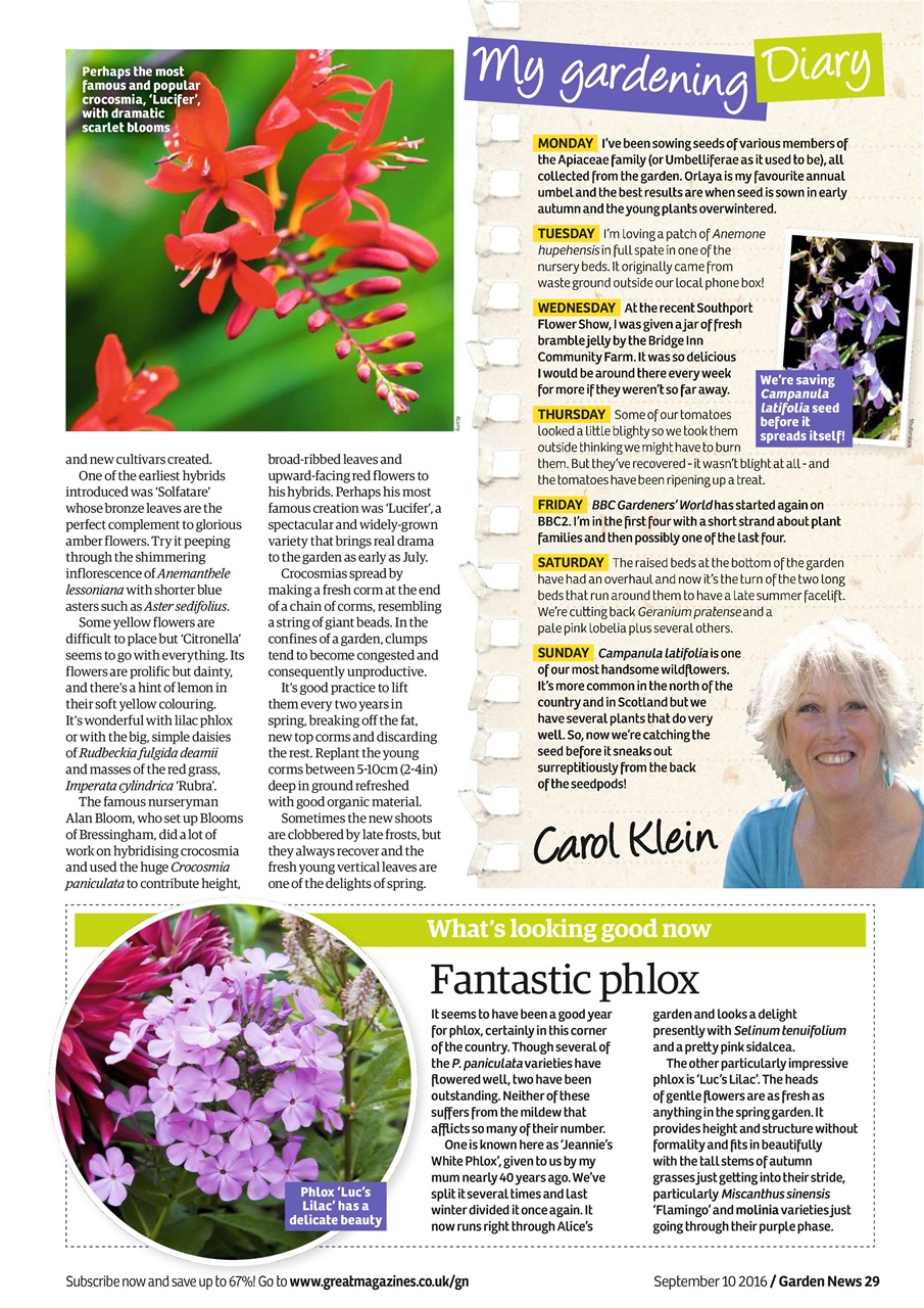 Garden News Preview Pages