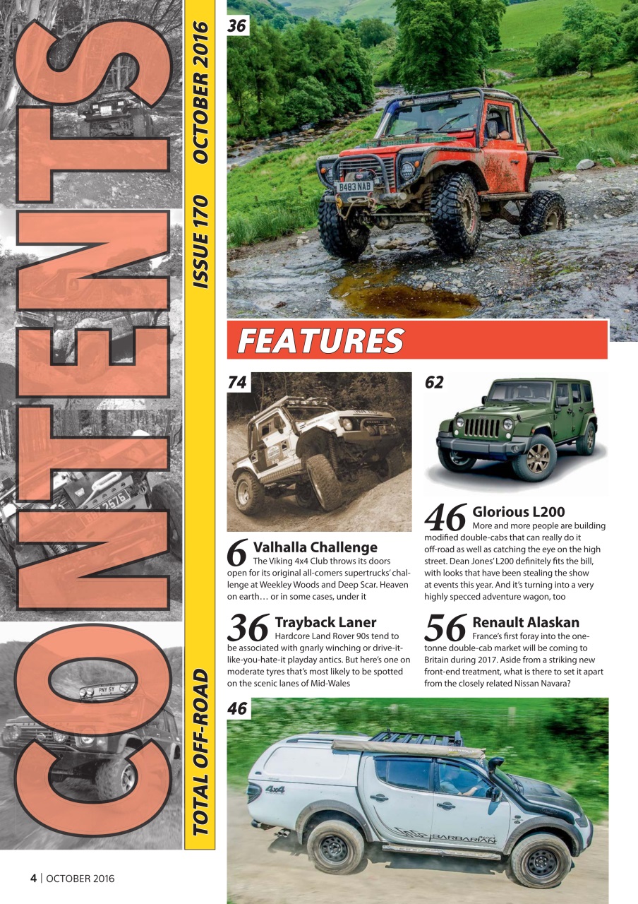 Overlander 4X4 Preview Pages