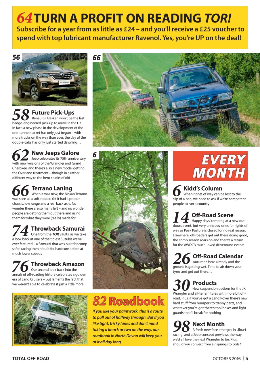 Overlander 4X4 Preview Pages