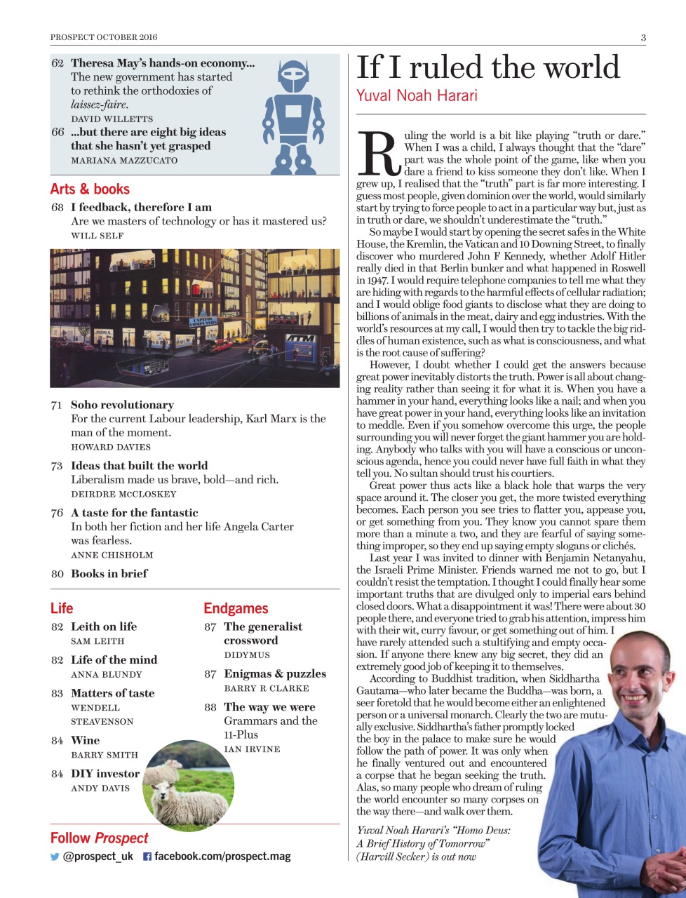 Prospect Magazine Preview Pages