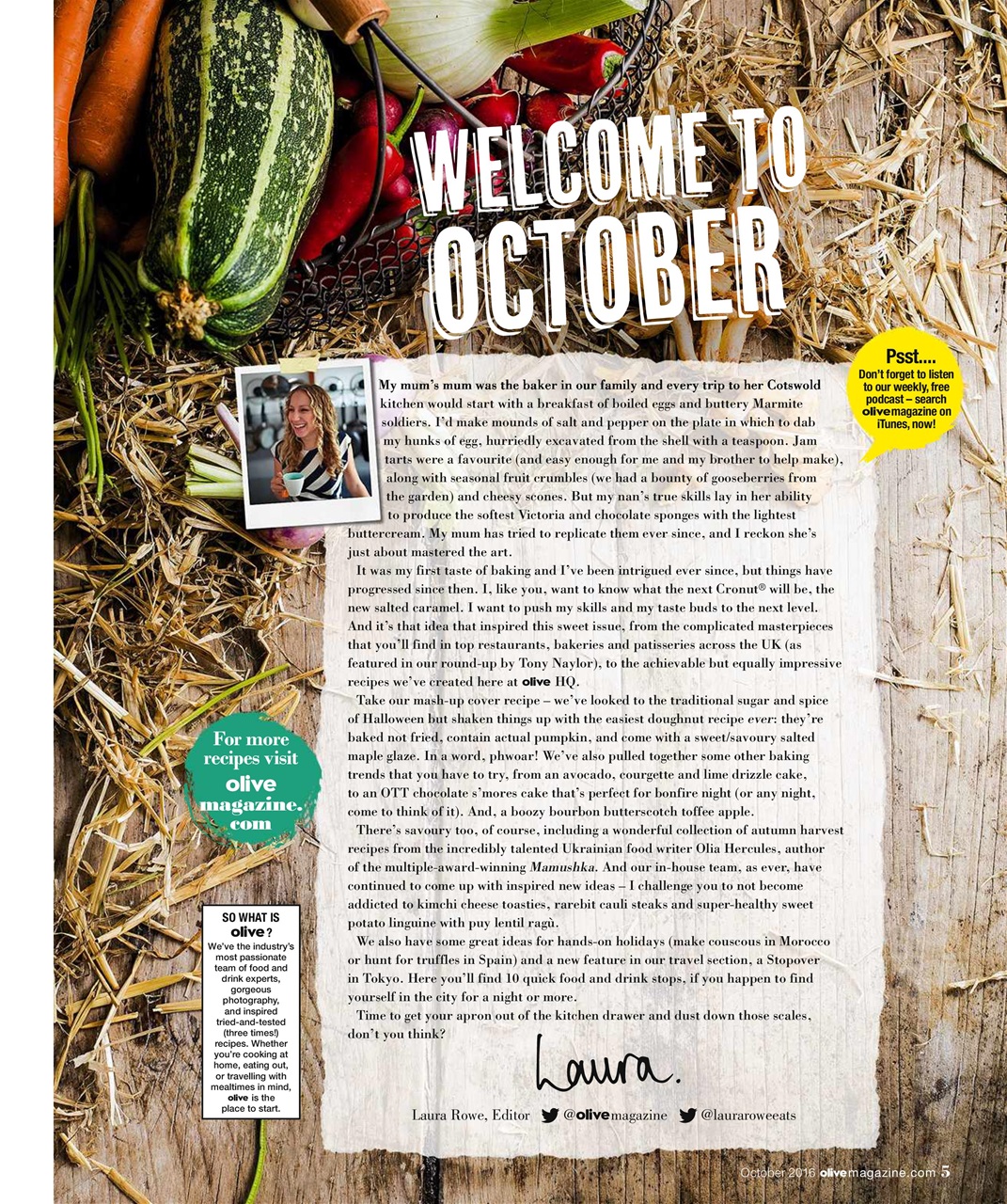 Olive Magazine Preview Pages