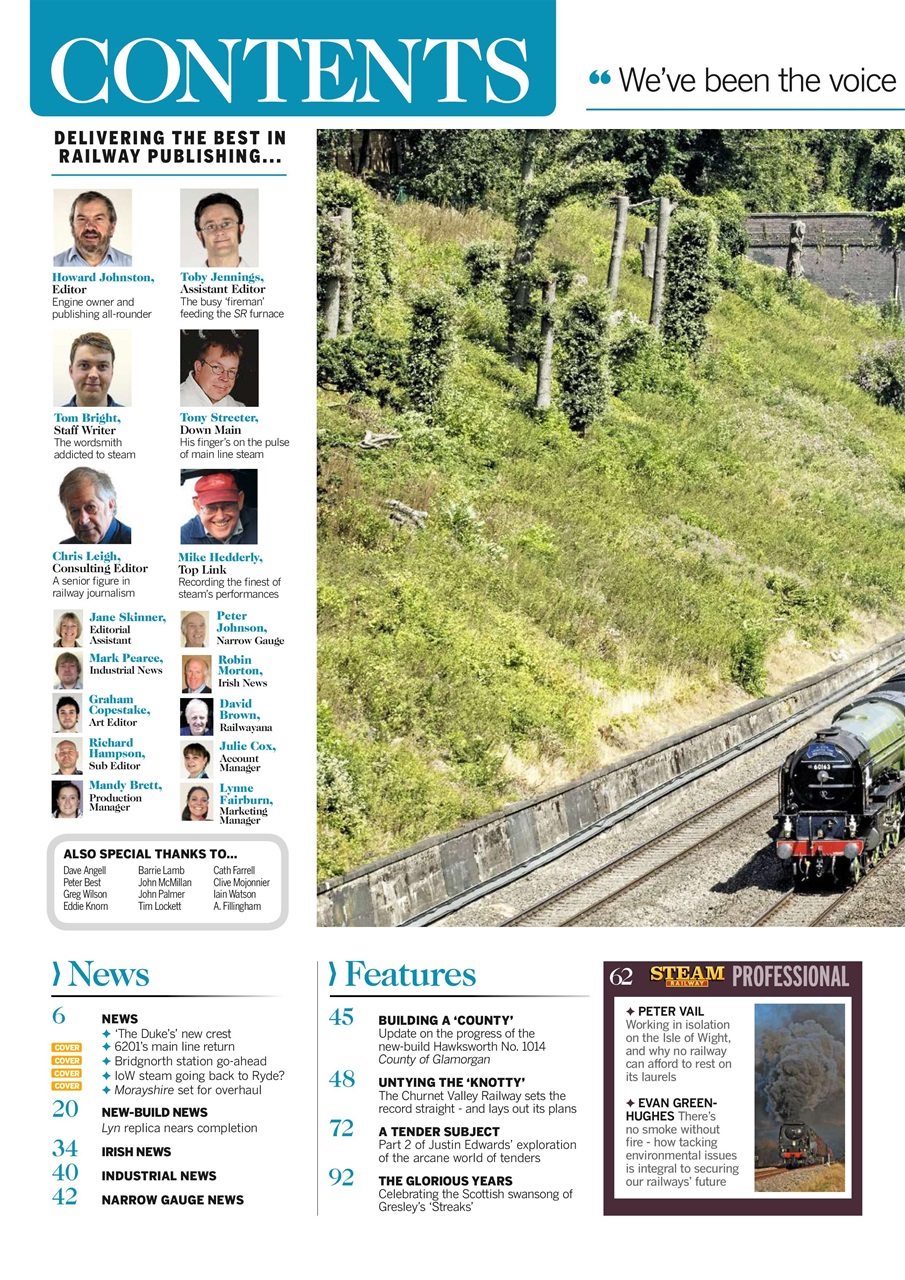 Steam Railway Preview Pages