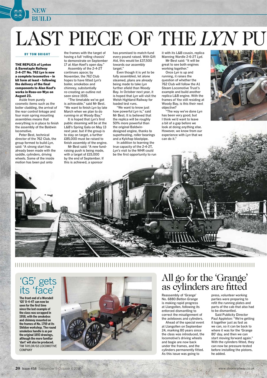 Steam Railway Preview Pages