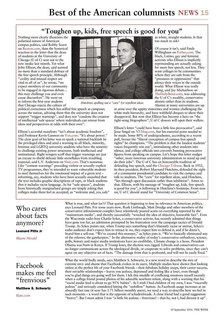 The Week Preview Pages