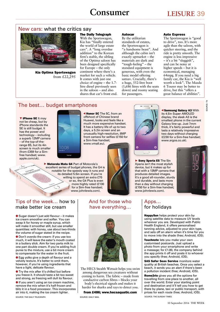 The Week Preview Pages