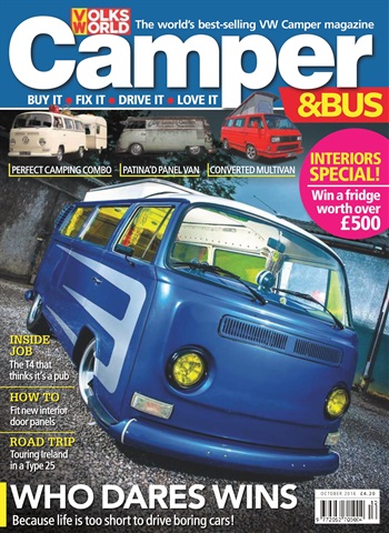 VW Camper issue October 2016 - Who Dares Wins
