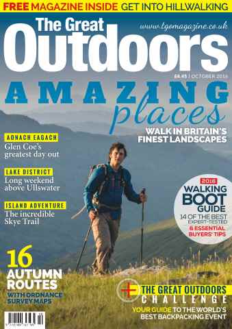 TGO - The Great Outdoors Magazine issue October 2016
