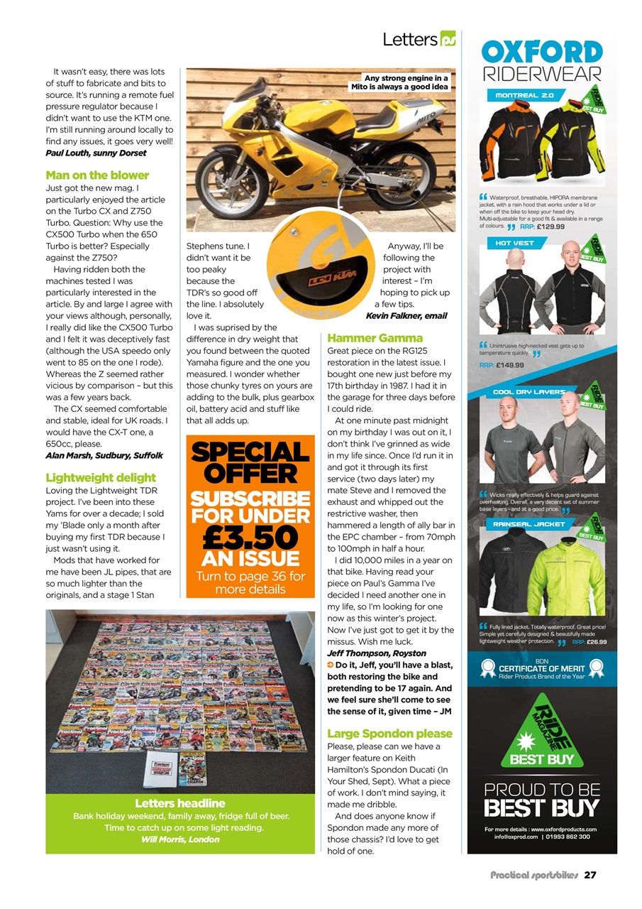Practical Sportsbikes Preview Pages