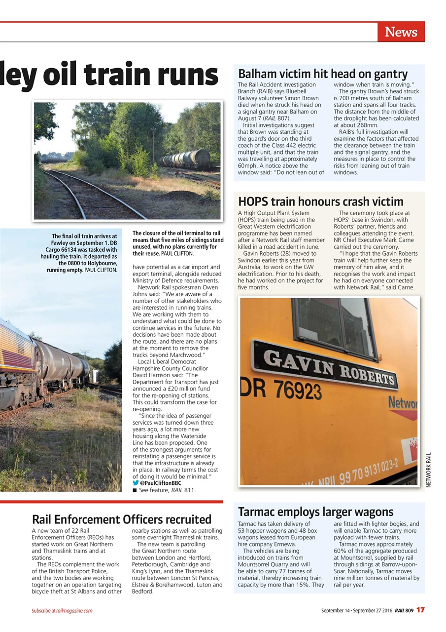 Rail Preview Pages