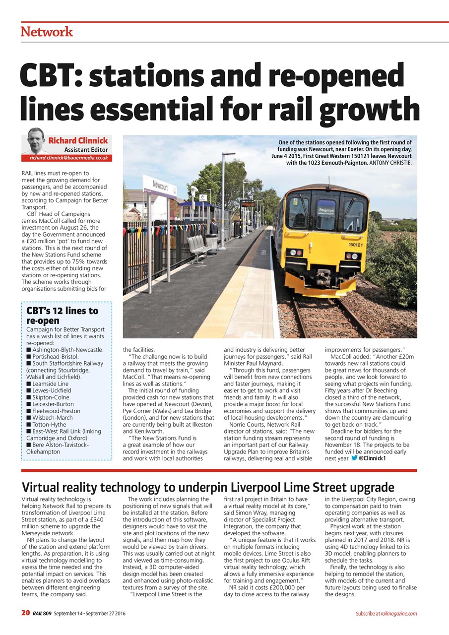 Rail Preview Pages