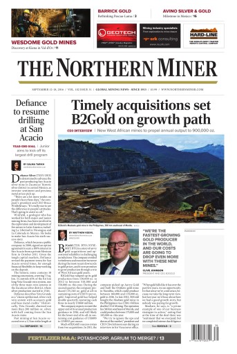 The Northern Miner issue 