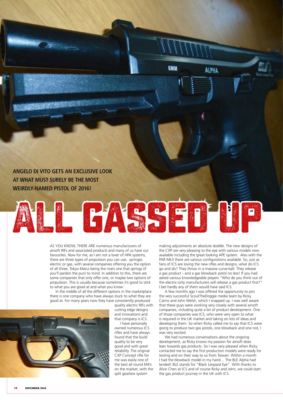 Airsoft Action Preview Pages