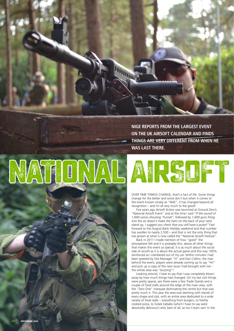 Airsoft Action Preview Pages