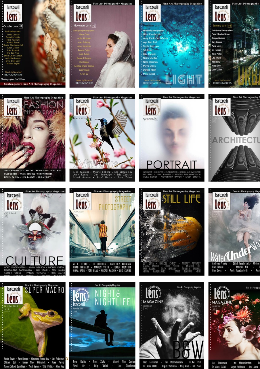 Lens Magazine Preview Pages