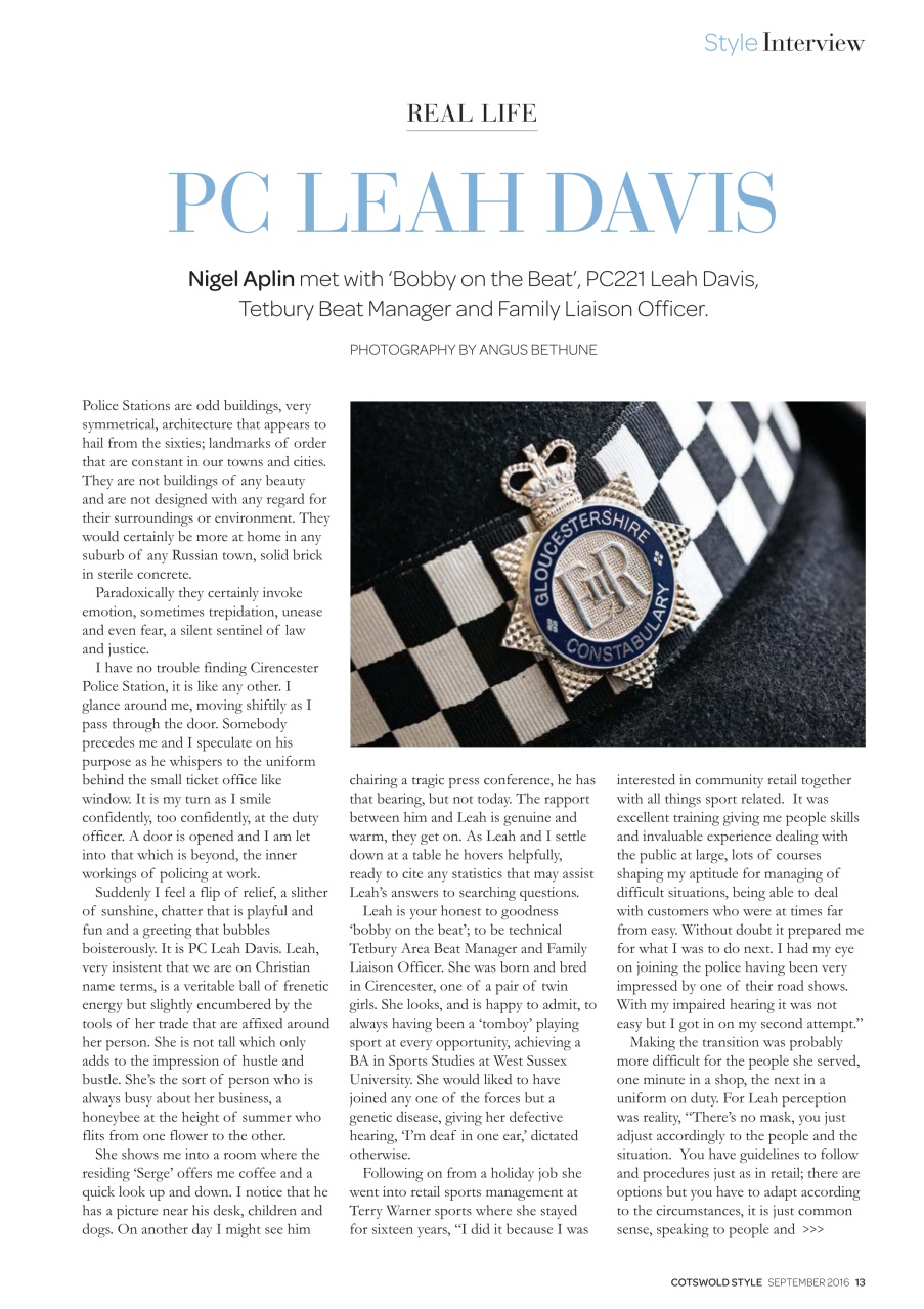 Cotswold Style Preview Pages