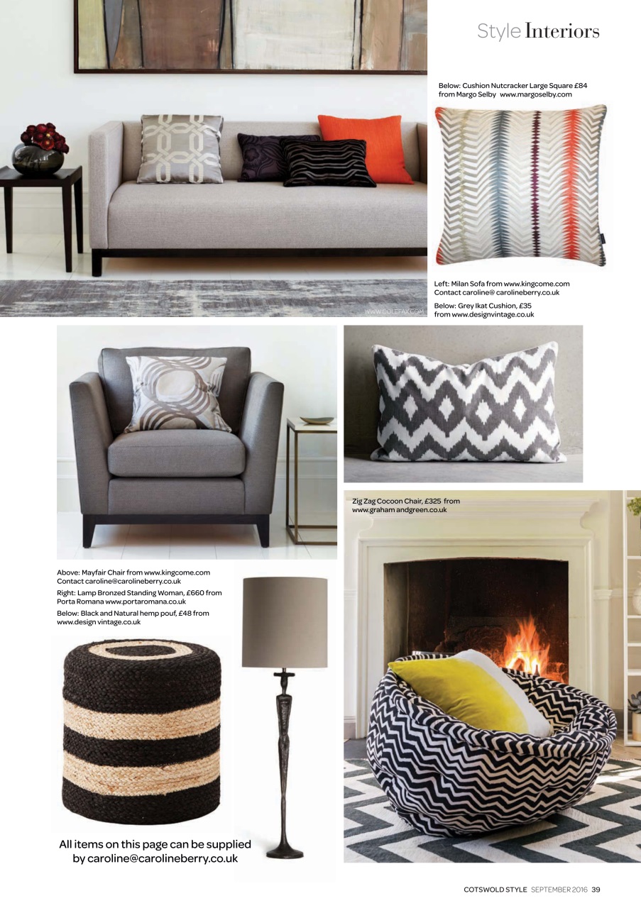 Cotswold Style Preview Pages