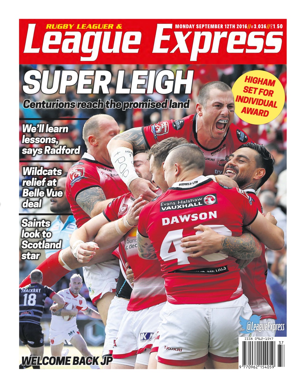 League Express Preview Pages