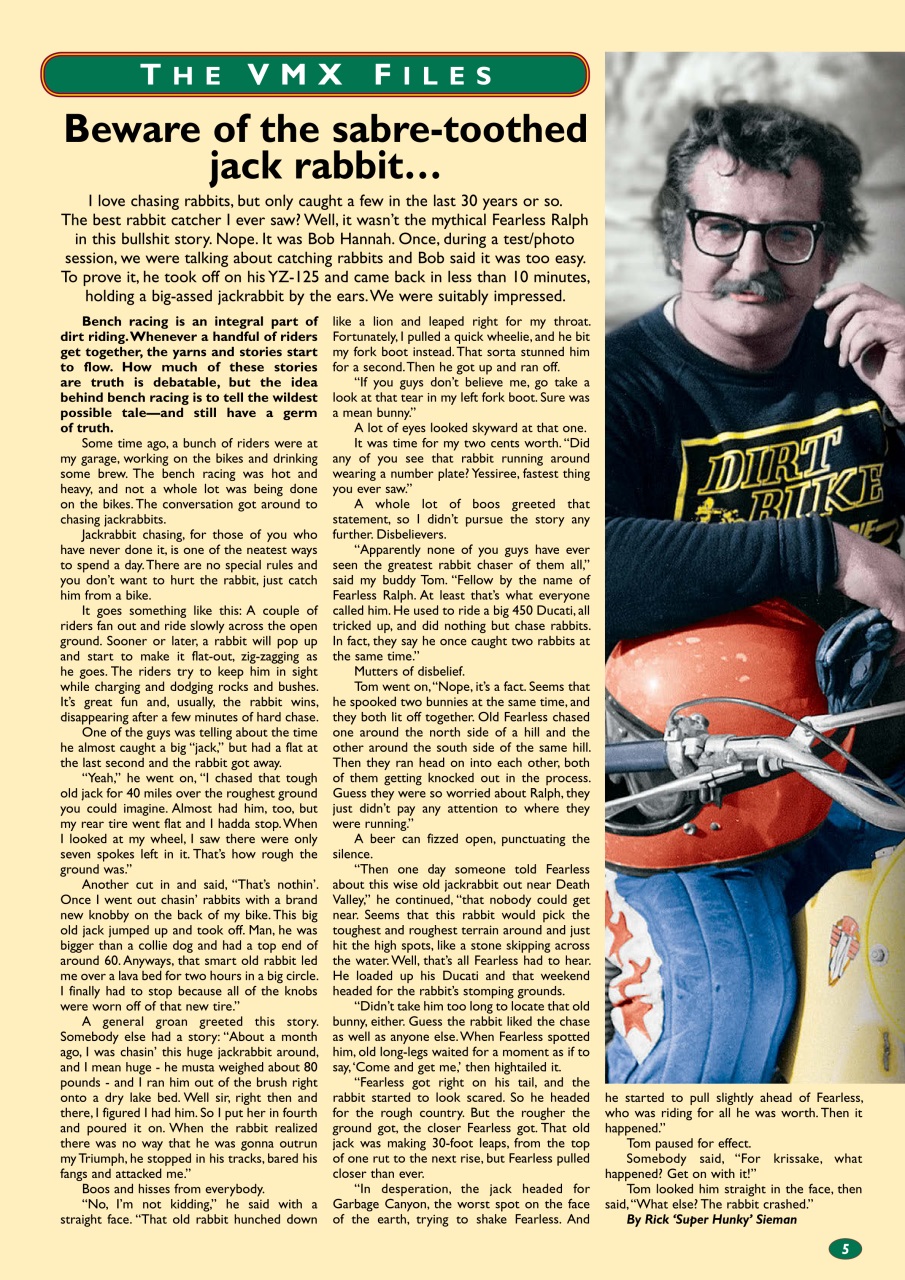 VMX Magazine Preview Pages