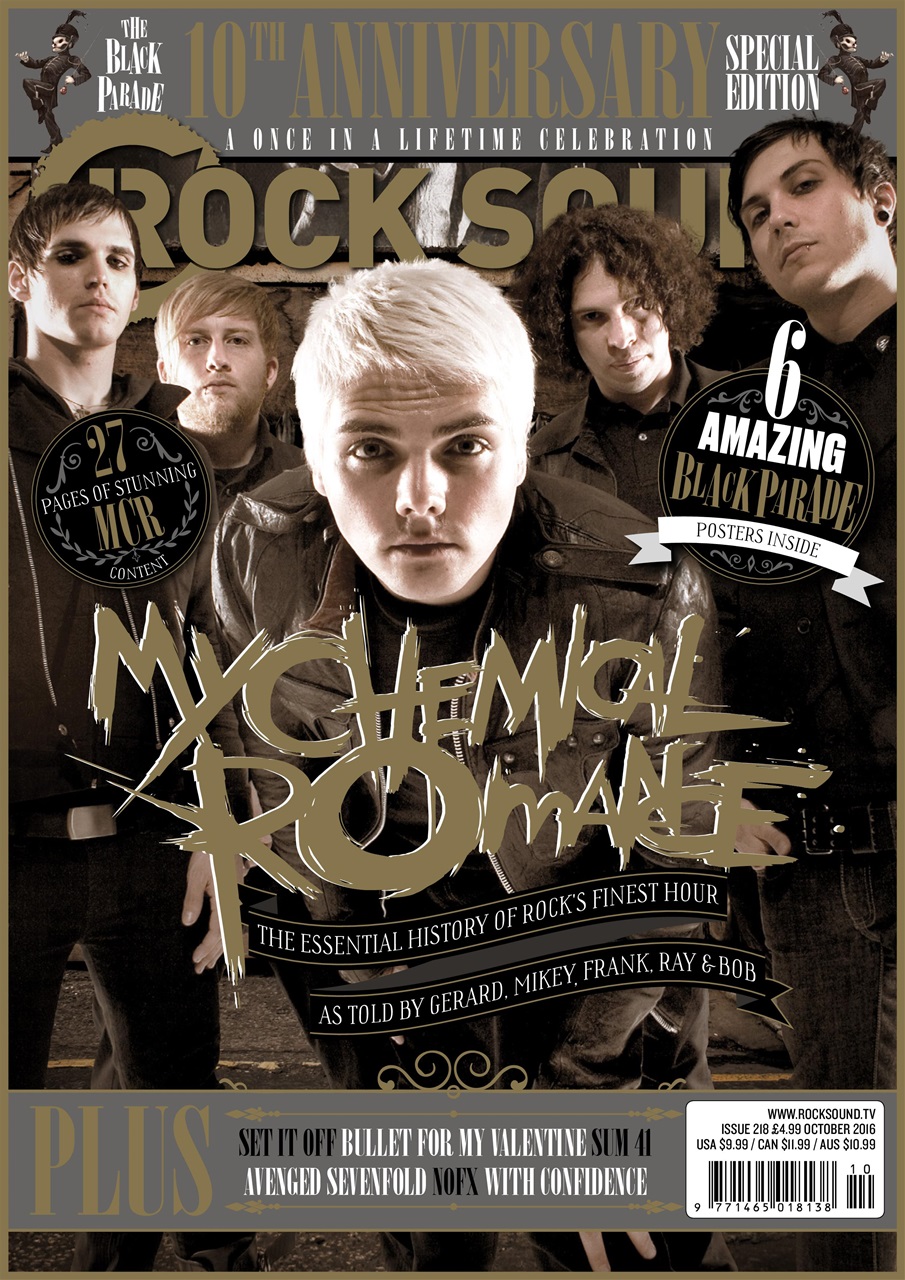 Rock Sound Magazine Preview Pages