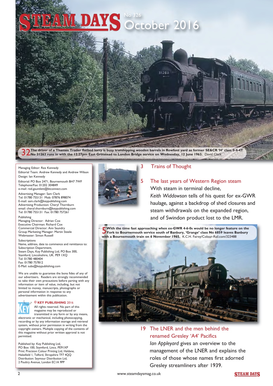 Steam Days Preview Pages