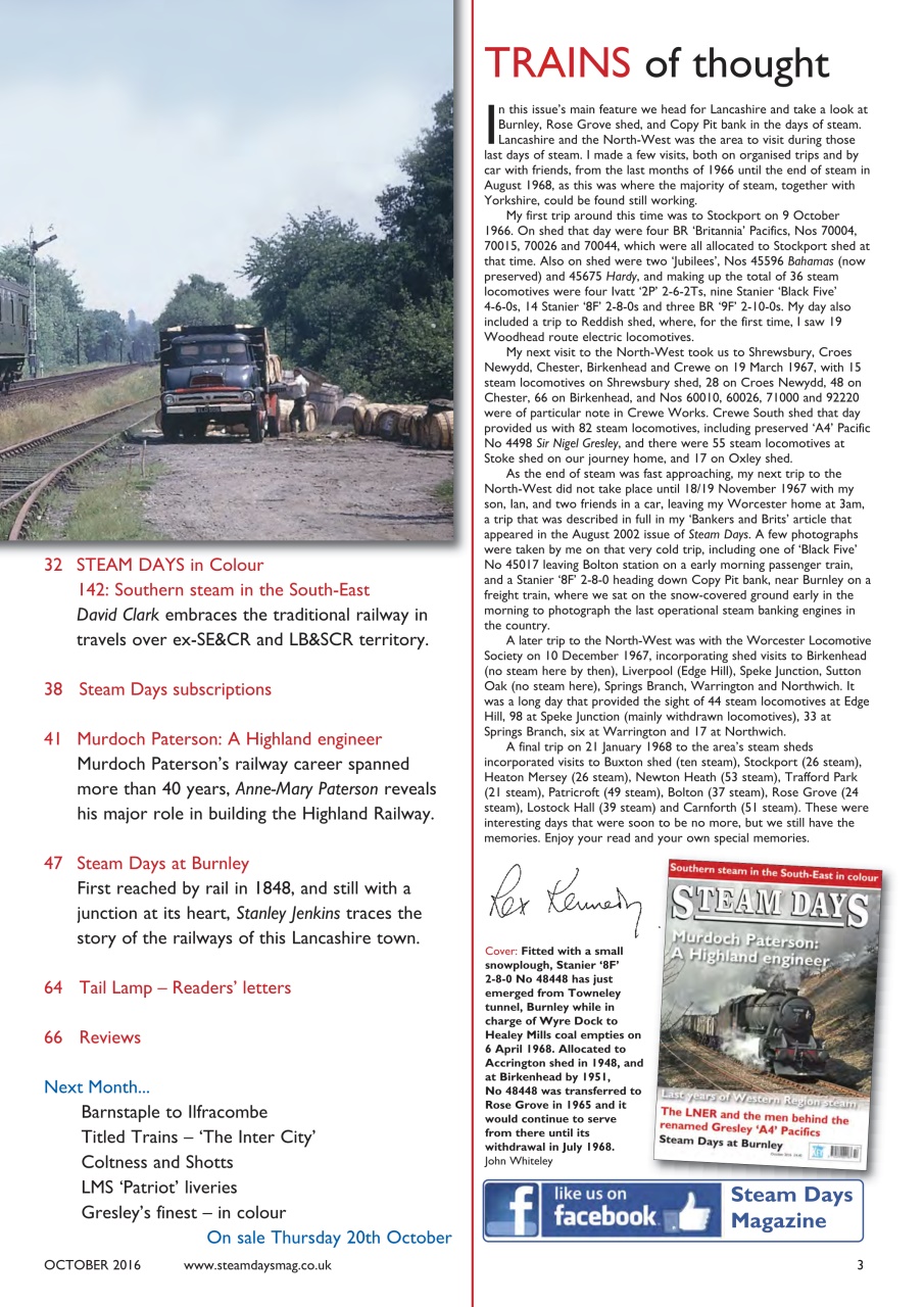 Steam Days Preview Pages