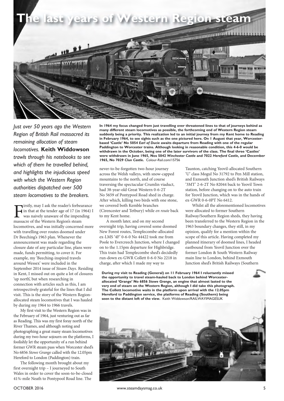 Steam Days Preview Pages