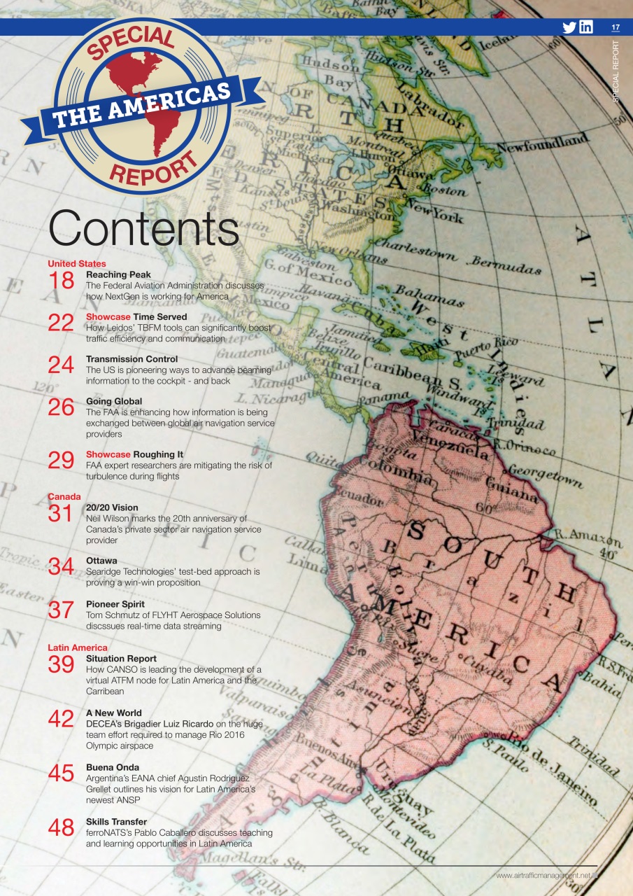 Air Traffic Management Preview Pages