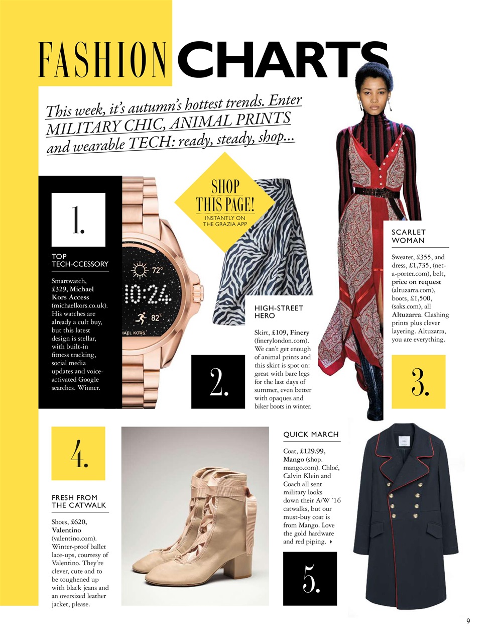 Grazia Preview Pages