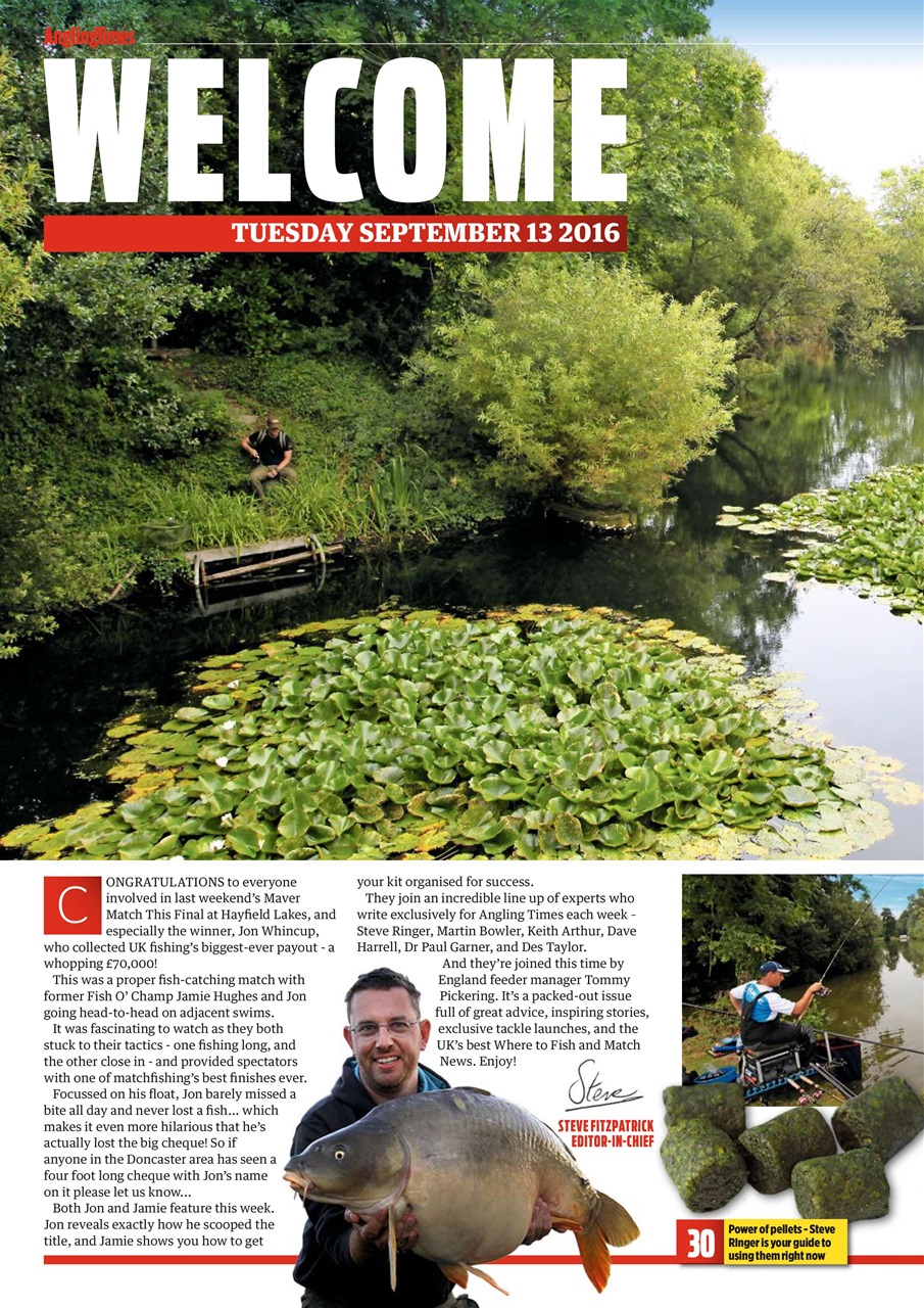 Angling Times Preview Pages