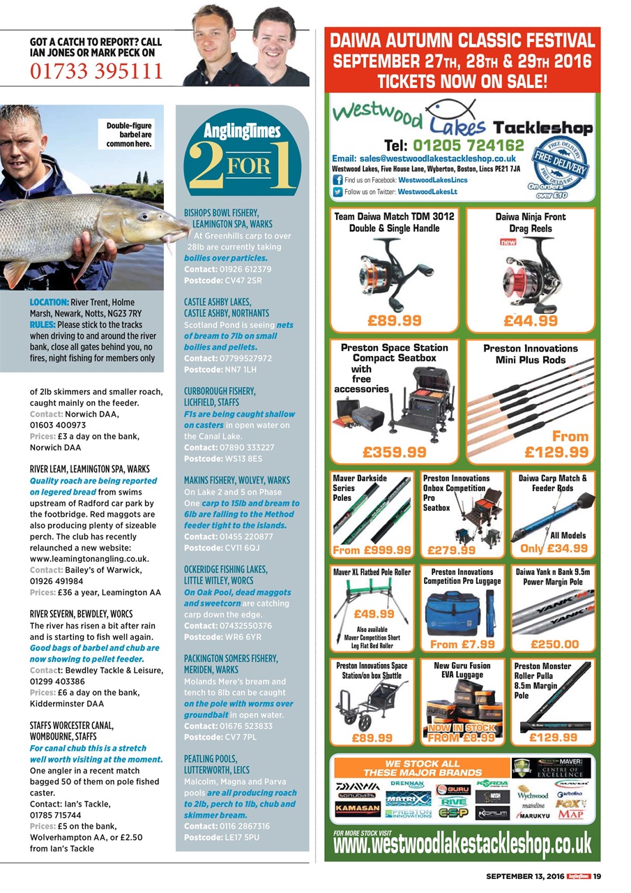 Angling Times Preview Pages