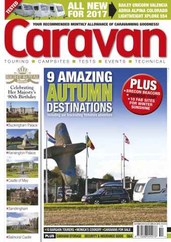 Caravan Magazine issue Amazing Autumn Destinations | October 2016 | Caravan Magazine