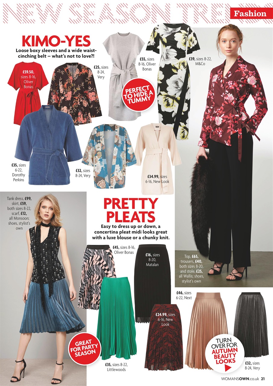 Woman's Own Preview Pages