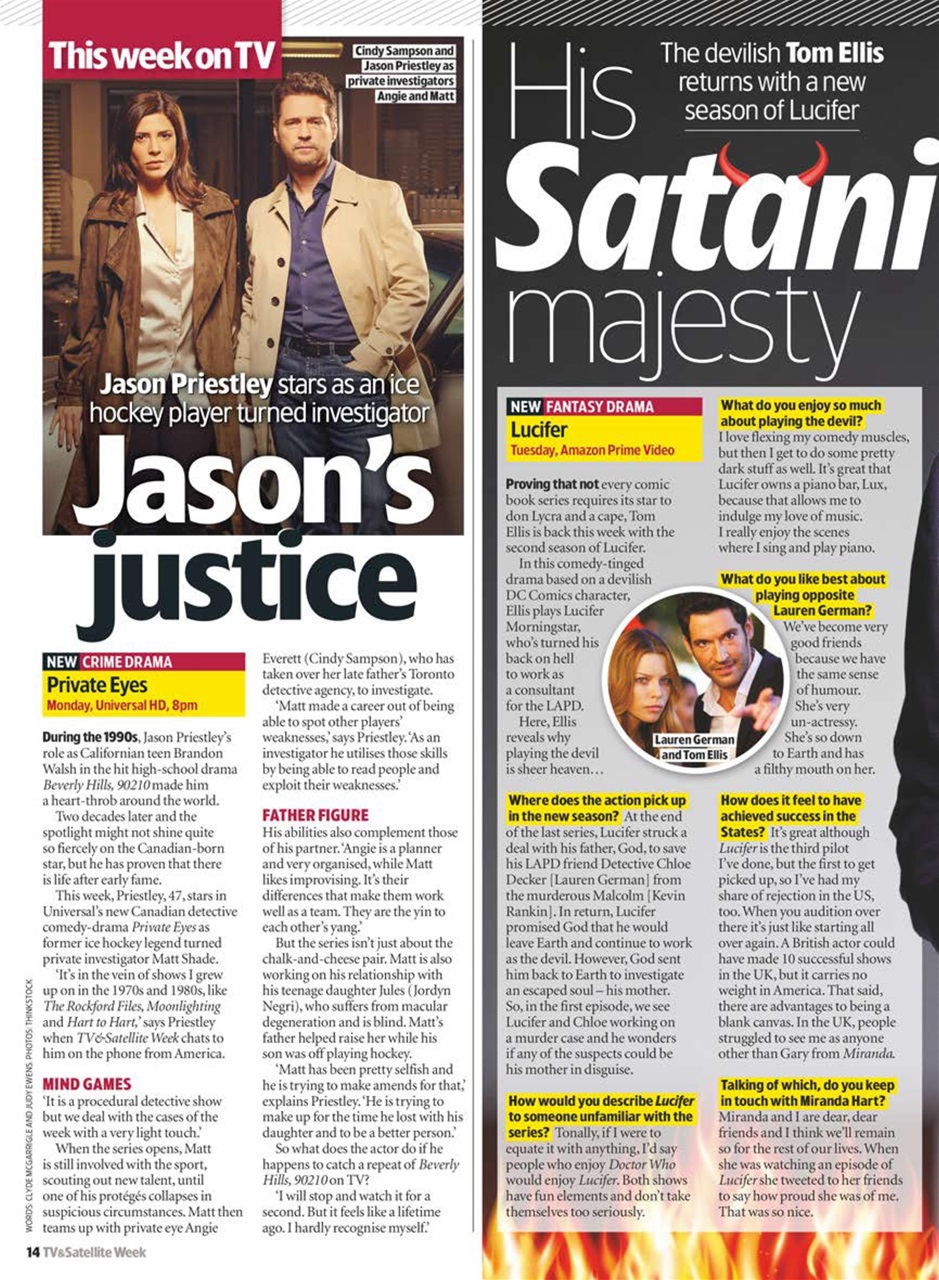 TV & Satellite Week Preview Pages